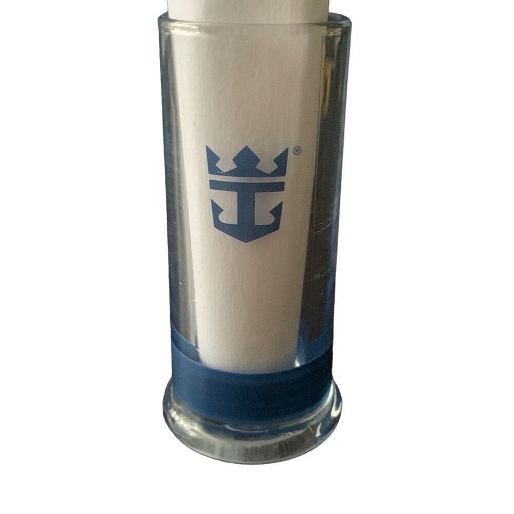 Vintage Royal Caribbean Anchor Shooter Shot Glass Add a Nautical Touch Style